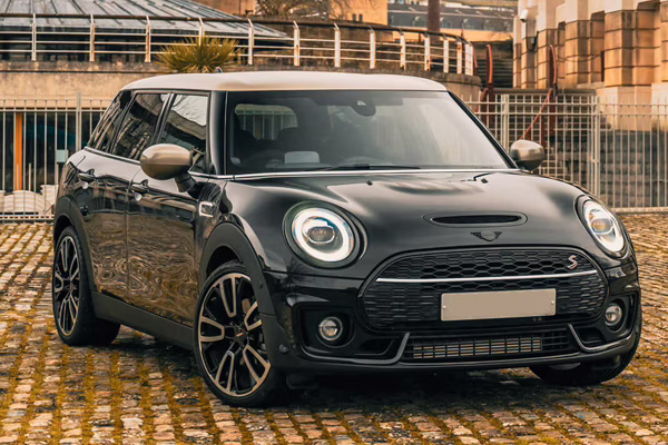 Mini Cooper S parked on a UK residential street